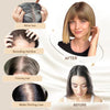 Clip-in Haarteil mit Ponys – Livia
