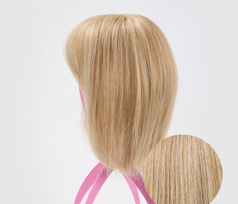 Clip-in Hairpiece with Bangs – Livia