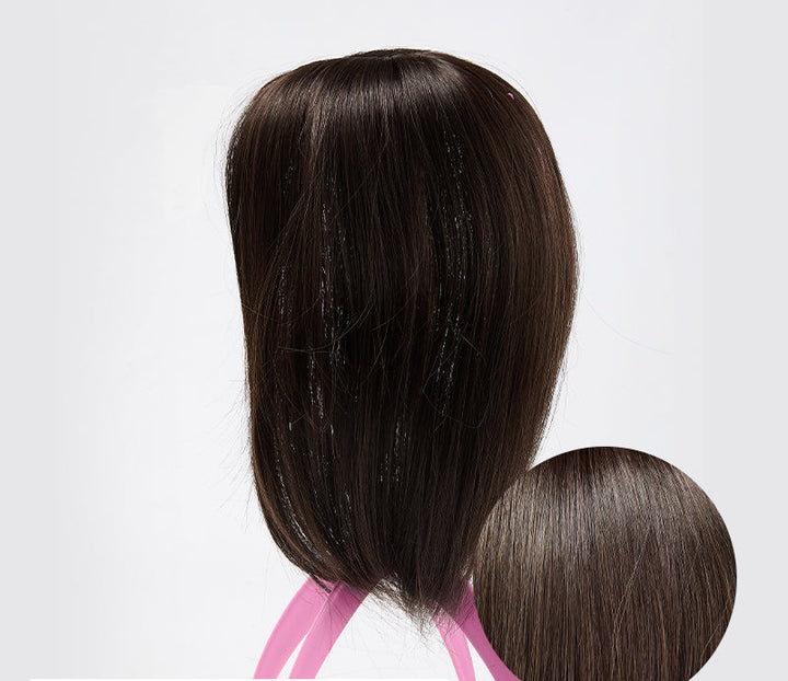 Clip-in Hairpiece with Bangs – Livia