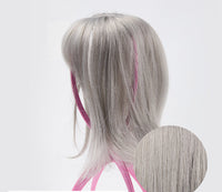 Clip-in Hairpiece with Bangs – Livia