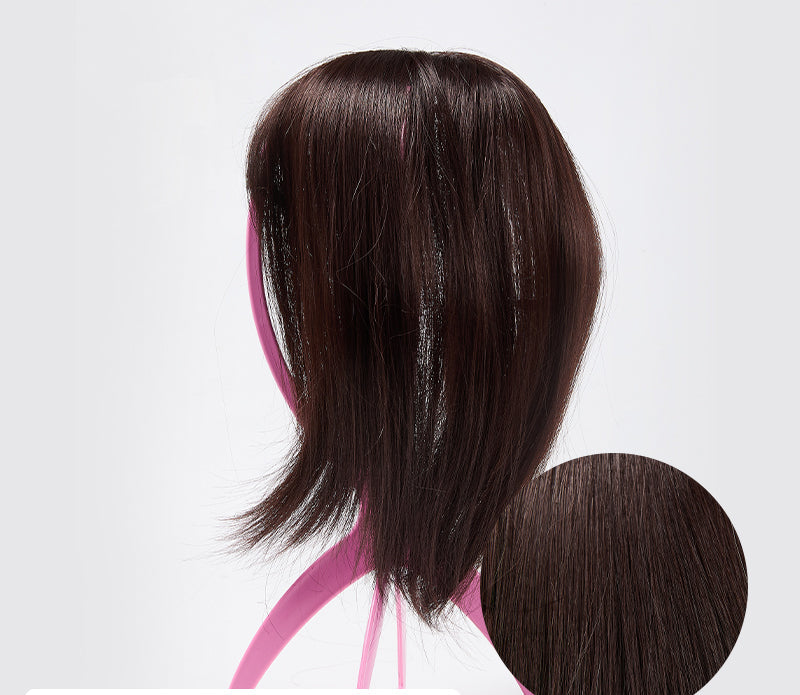 Clip-in Hairpiece with Bangs – Livia