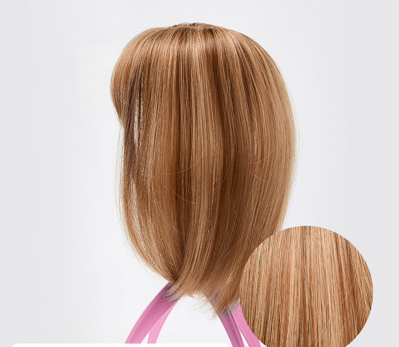Clip-in Hairpiece with Bangs – Livia
