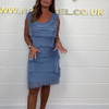 Luftiges A-Linien Sommerkleid mit Lagenoptik & Rundhalsausschnitt – Amira