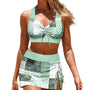 Stilvolles Bikini-Set mit Rock – Elena