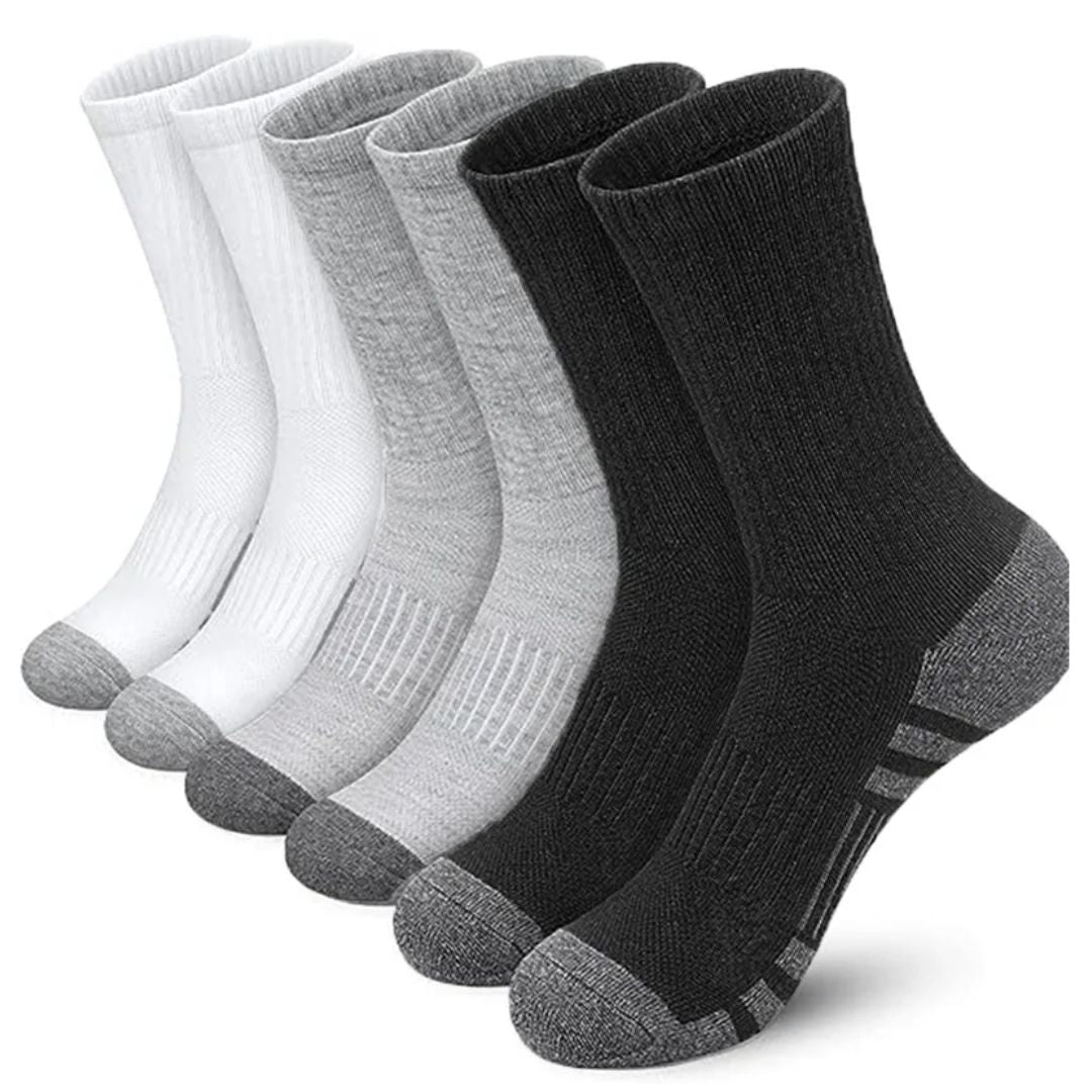 Robi Lang Kompressions-Sportsocken - 6 Paare