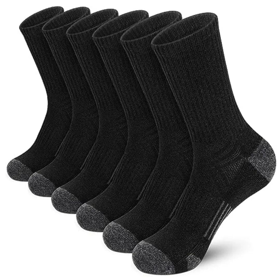 Robi Lang Kompressions-Sportsocken - 6 Paare