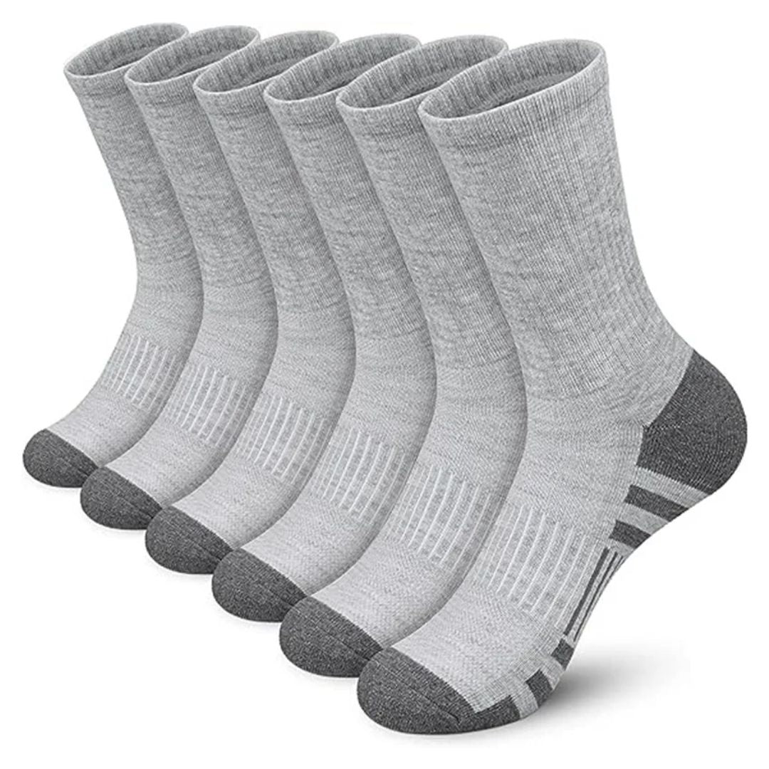 Robi Lang Kompressions-Sportsocken - 6 Paare