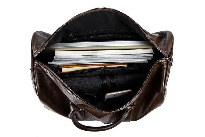 Große Kapazität Leder-Reisetasche – Leicht & Strapazierfähiges Handgepäck