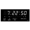 LED Wanduhr mit Spiegeleffekt – Lumino