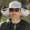 Sonnenenergie-Hut mit Ventilator und UV-Schutz - SolarCool VentiHut