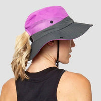 UV-Sommerhut mit Visier – Faltbarer Bucket Hat