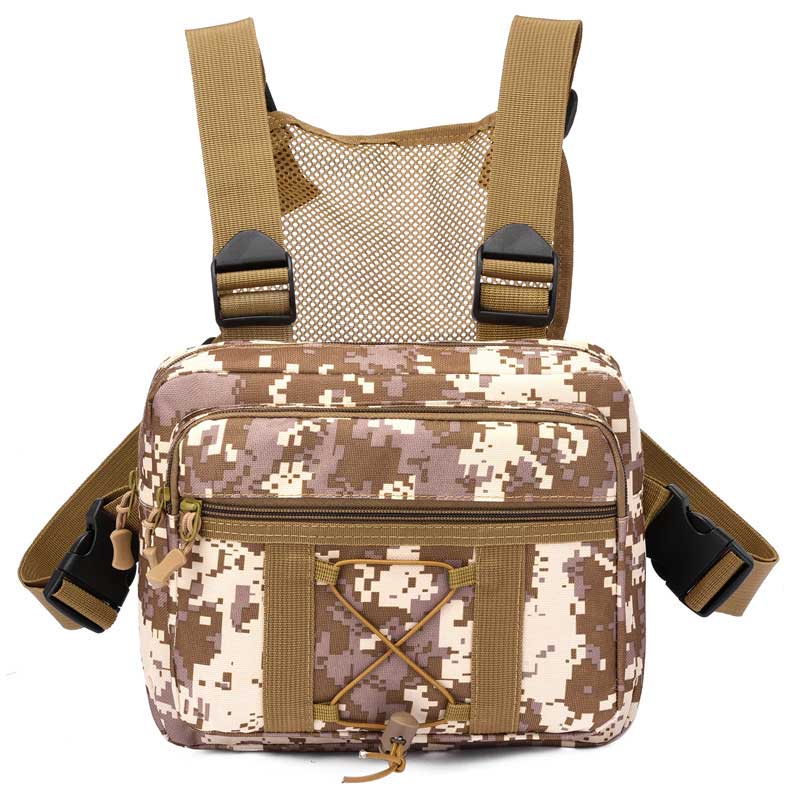 Nachhaltige taktische Brusttasche – wasserdichte Multi-Pocket Outdoor-Ausrüstung