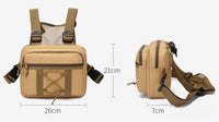 Nachhaltige taktische Brusttasche – wasserdichte Multi-Pocket Outdoor-Ausrüstung