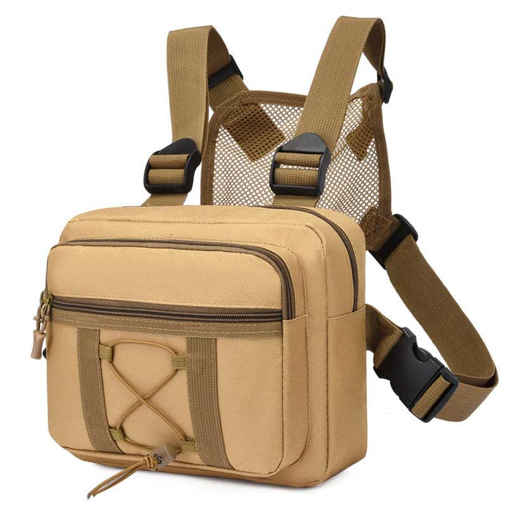 Nachhaltige taktische Brusttasche – wasserdichte Multi-Pocket Outdoor-Ausrüstung