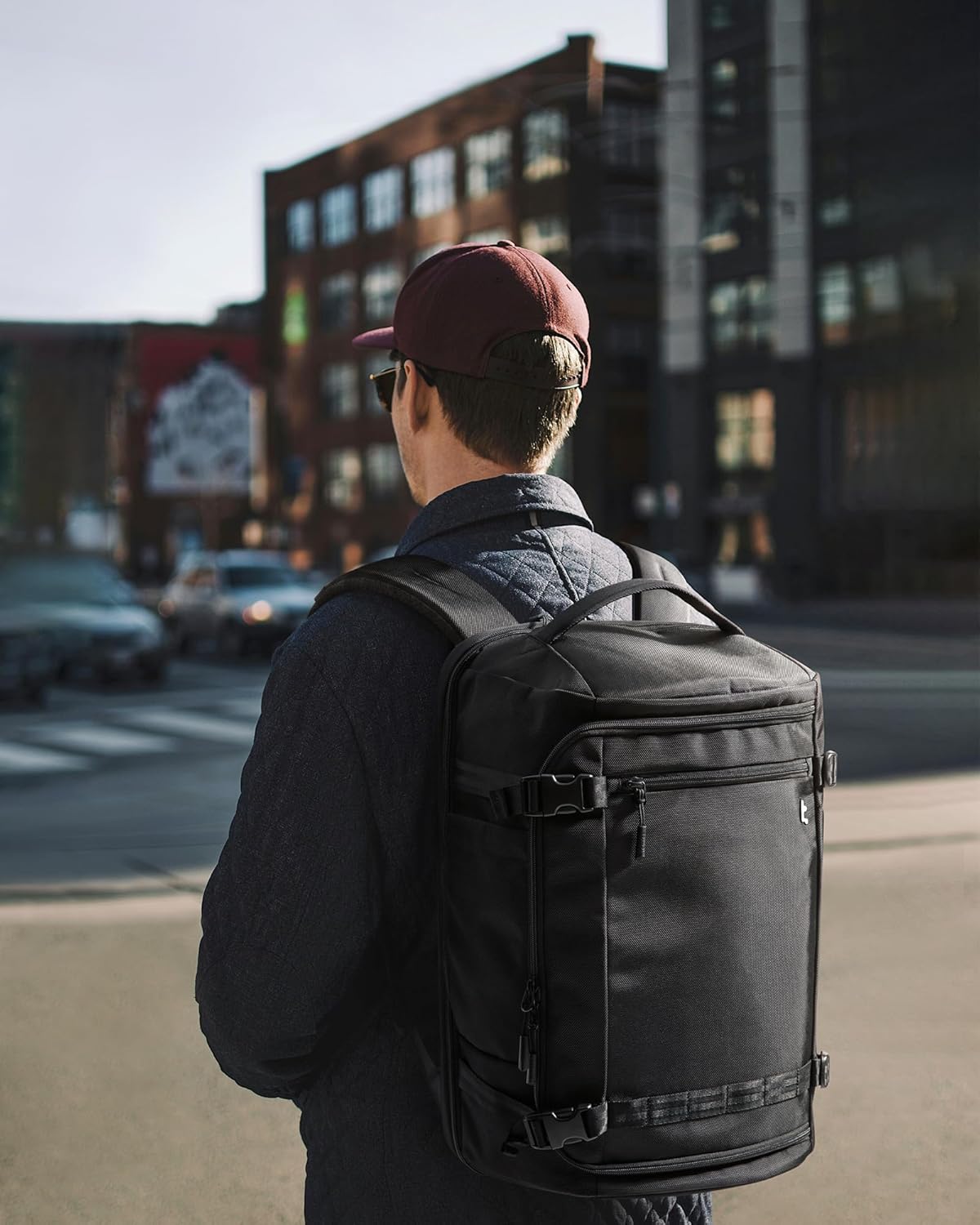 38L TSA-freundlicher Handgepäck-Reiserucksack mit Laptopfach
