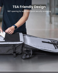 38L TSA-freundlicher Handgepäck-Reiserucksack mit Laptopfach