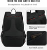 60L Wasserdichter Reiserucksack mit USB-Anschluss und Schuhfach
