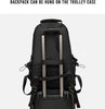 60L Wasserdichter Reiserucksack mit USB-Anschluss und Schuhfach