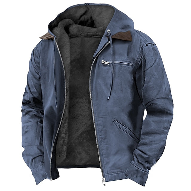 Windproof outdoor jacket with warm lining – Stormlock