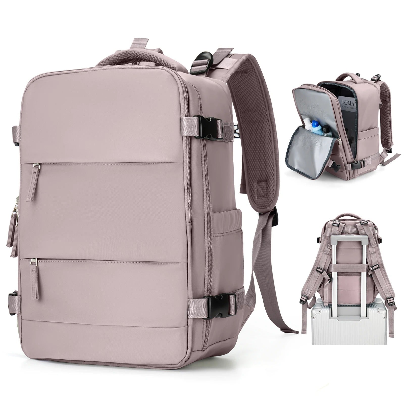 Kompakter Unisex-Reiserucksack