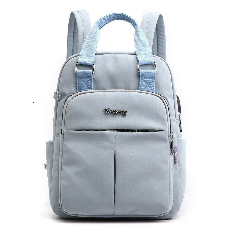 Wasserbeständiger USB-aufladbarer Anti-Diebstahl-Rucksack – Multi-Fach-Design