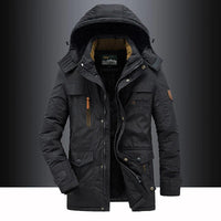 Herren-Parka mit Fleece-Innenfutter – Leventis