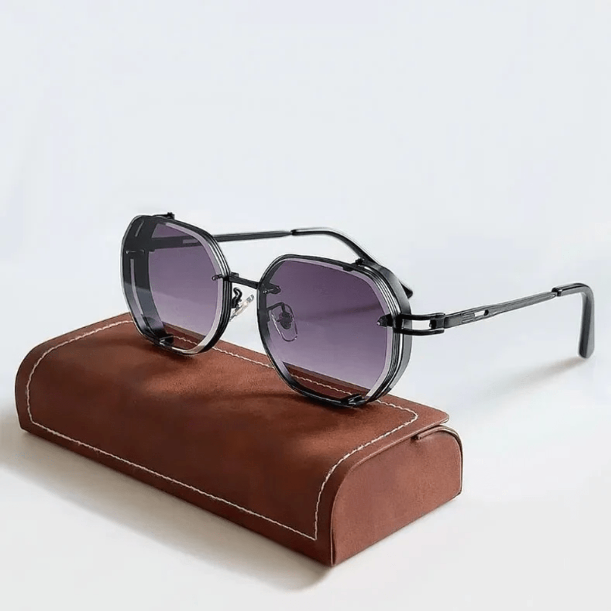 Hochwertige Herren-Sonnenbrille mit edlem Rahmen – UrbanValence