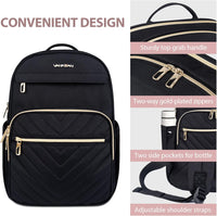 Leichter Wasserdichter Laptop-Rucksack mit USB-Anschluss – 15,6" kompatibel