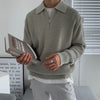 Herren Sweatshirt mit Reißverschluss-Kragen – Jonas