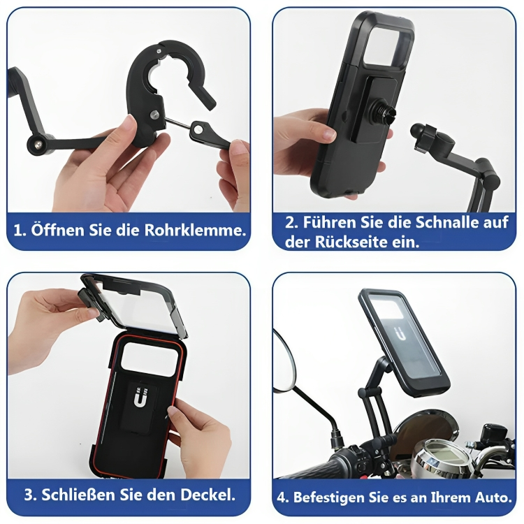 Fahrrad- und Mountainbike-Smartphonehalter - WeatherGuard