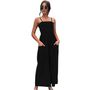 Sommerlicher Damen Jumpsuit mit Spaghettiträgern im Vintage-Stil - RetroLuft