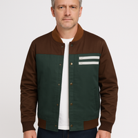 Leichte Herren Bomber Übergangsjacke im Vintage-Look – Adrian