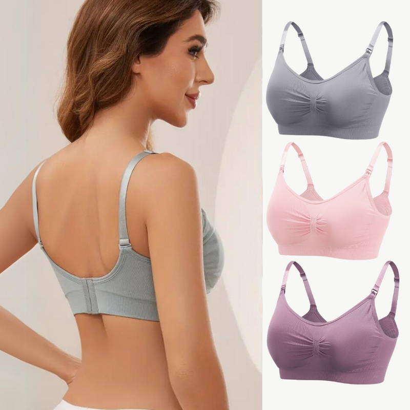 Comfortable Nursing Bra (Set of 3) – MomEase