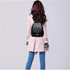 Premium wasserdichter Lederrucksack für Damen