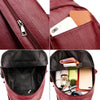 Premium wasserdichter Lederrucksack für Damen