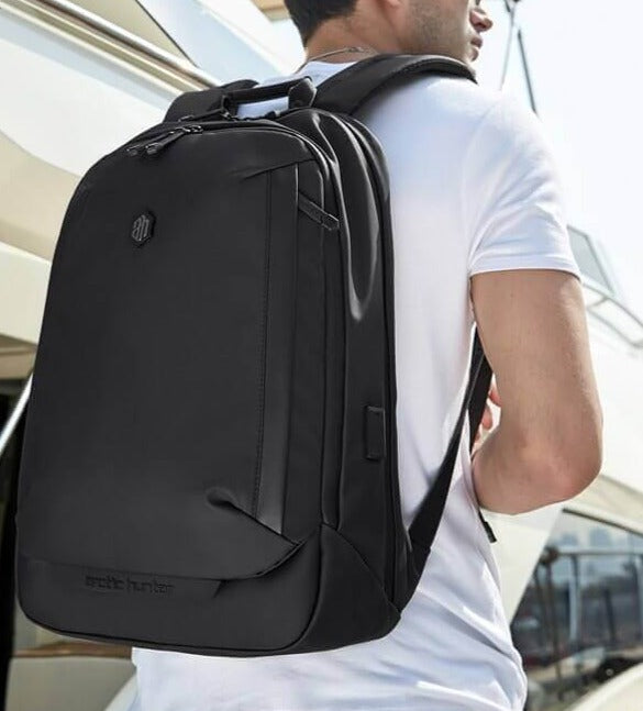 Wasserabweisender multifunktionaler Rucksack mit Anti-Diebstahl-Fächern – AllCarry