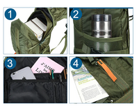 Wasserdichter taktischer Rucksack mit großer Kapazität – FieldGear