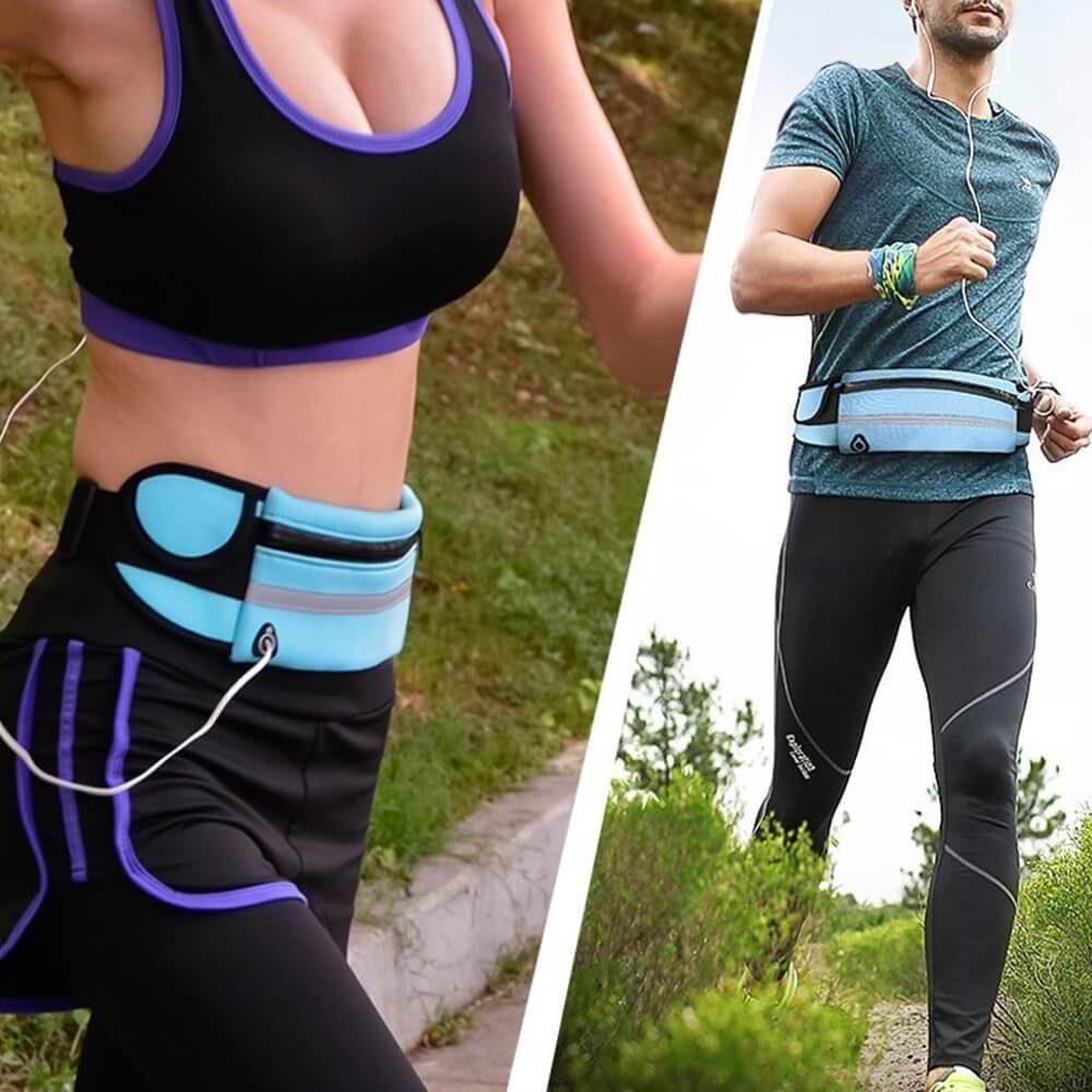 Wasserbeständiger Laufgürtel – 1+1 GRATIS Fitness- und Reistasche
