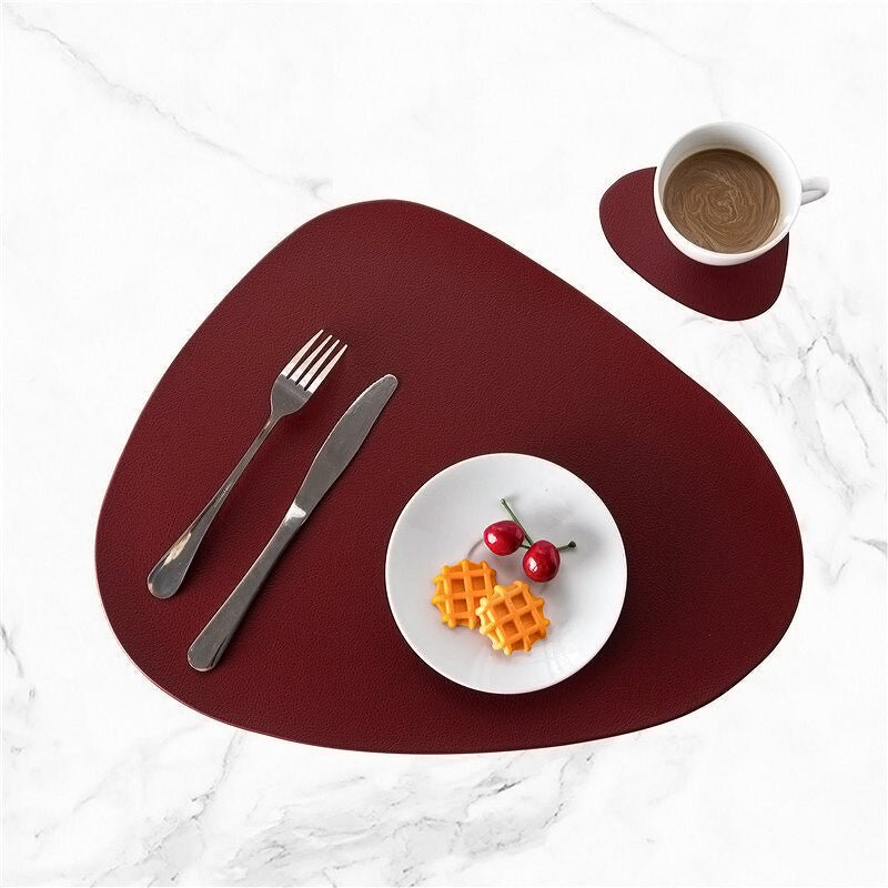 Waterproof Leather Placemat - Tablevo