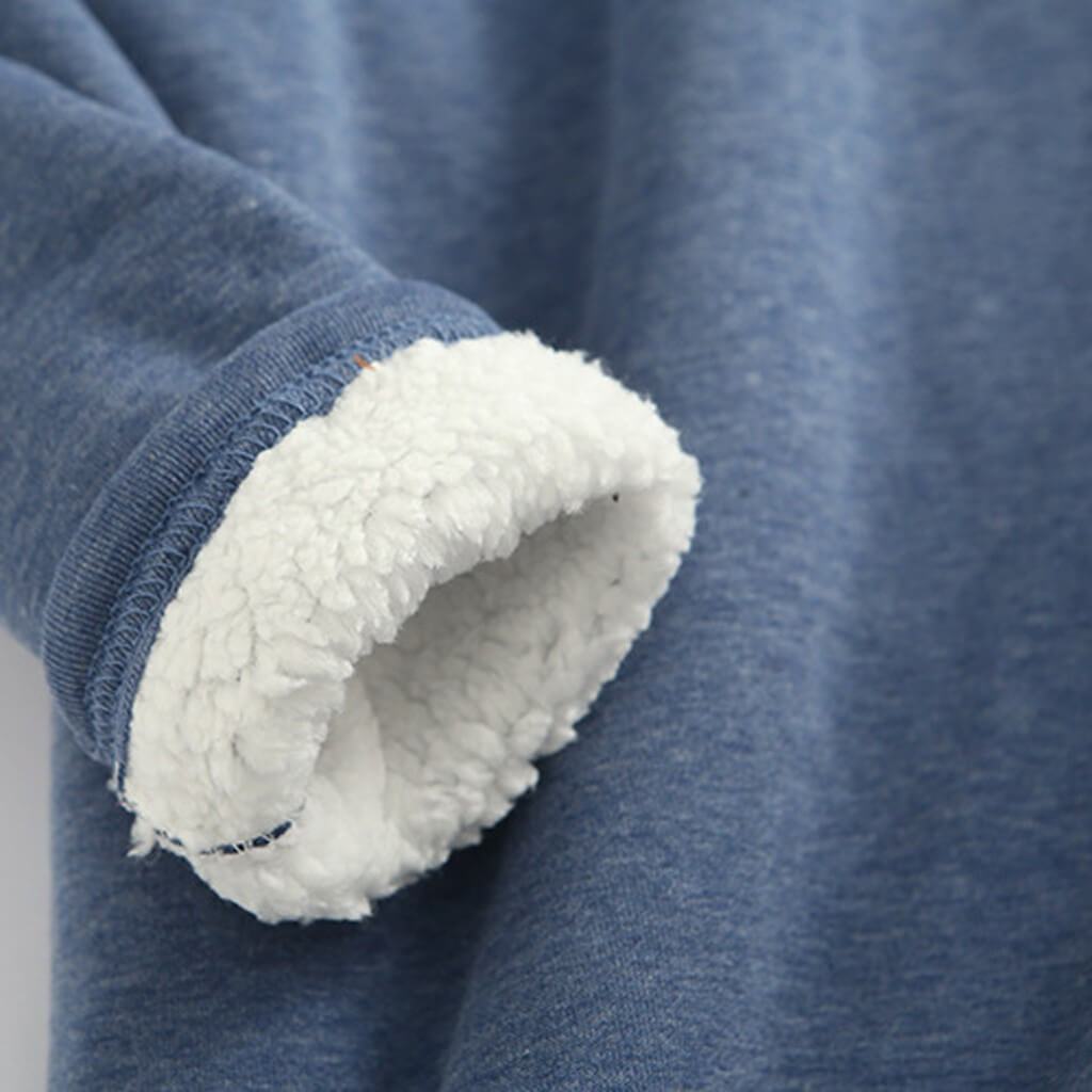 Damen-Fleecepullover mit Innenfutter – Mira