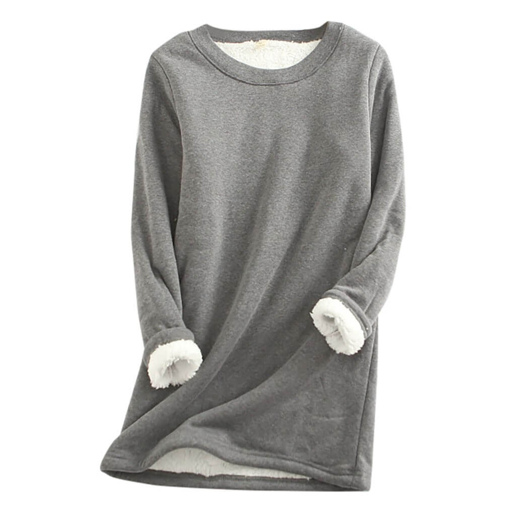 Damen-Fleecepullover mit Innenfutter – Mira