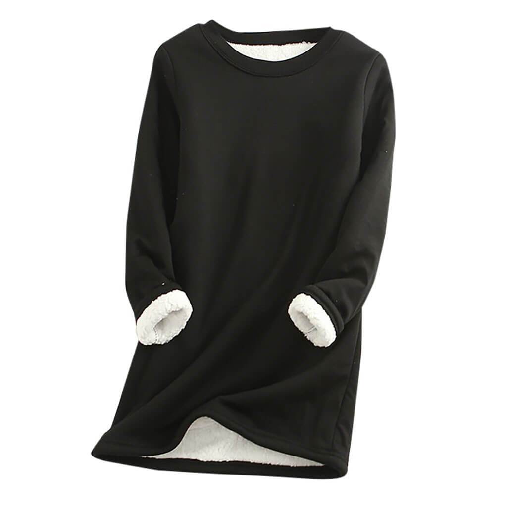 Damen-Fleecepullover mit Innenfutter – Mira