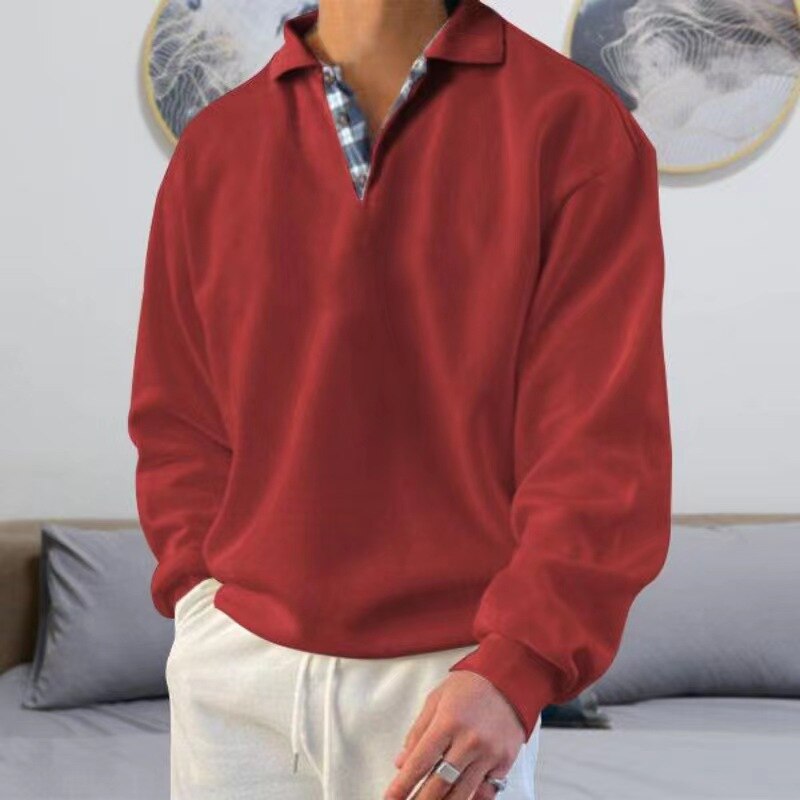 Leichter Herren Sommerpullover mit lockerer Passform – Benedikt