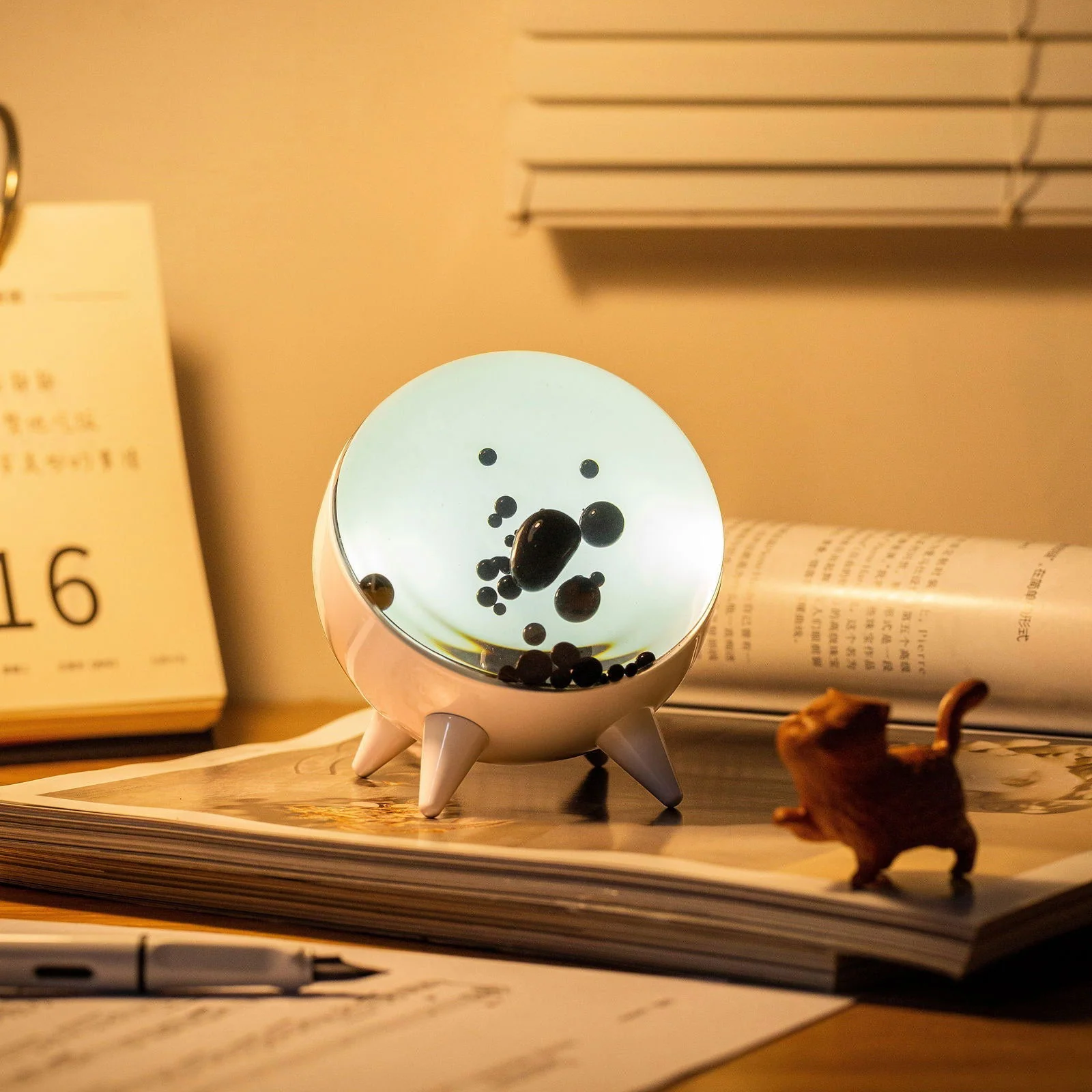 Musikreaktives Ferrofluid-Display - MagnePulse