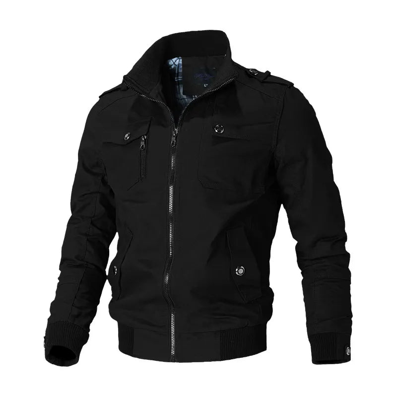 Slim Fit Windjacke | Militärstil für jeden Tag