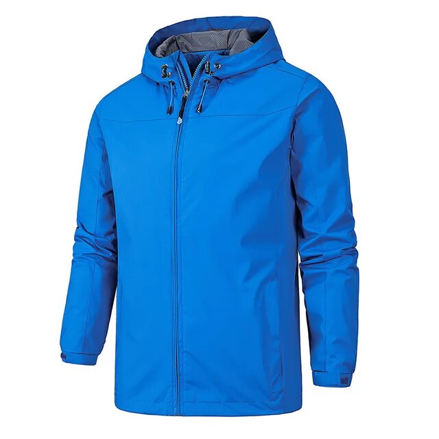 Sportjacke | Winddichte Jacke mit Kapuze