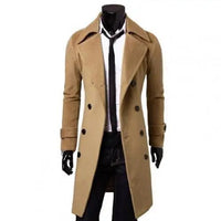 British Trenchcoat| Winddichte Jacke mit doppelter Knopfreihe