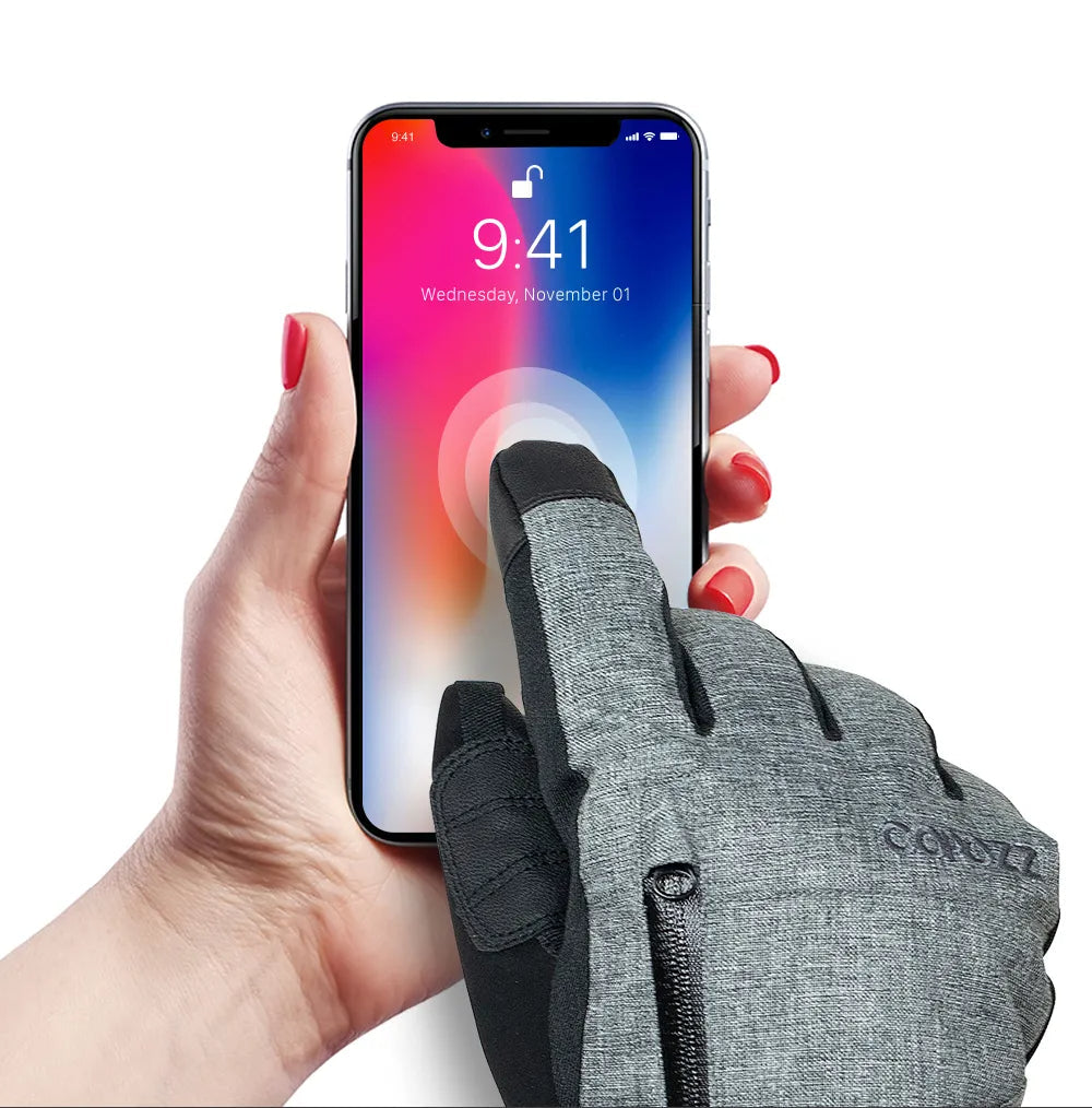 Thermohandschuhe | Steuern Sie Ihr Smartphone, ohne es abzunehmen!