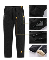 Jasper Plus Size Winter Flex Sweatpants | Fleece Sweatpants