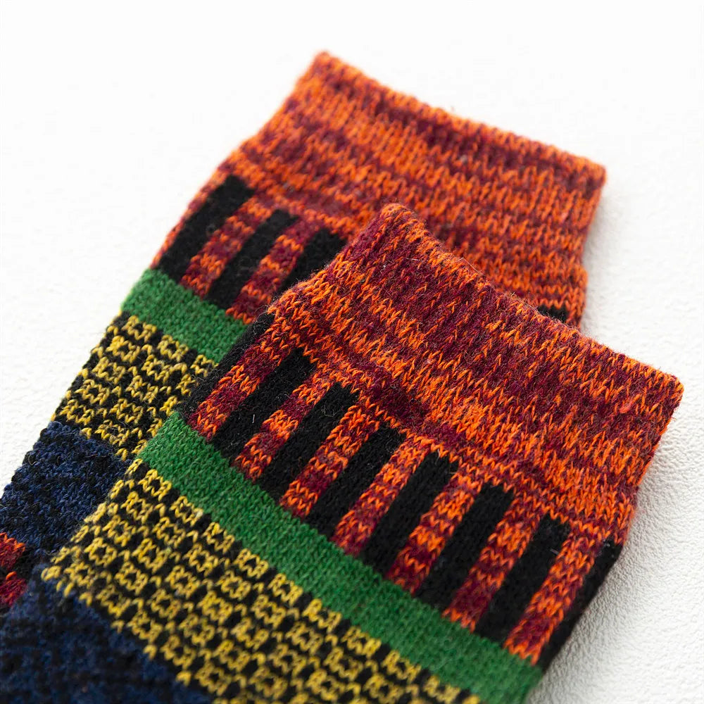 Retro Woolies | Warme und bequeme Socken mit stilvollem Design